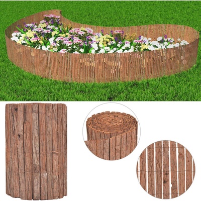 vidaXL Plot z kůry 1 000 x 50 cm