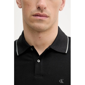 Calvin Klein Памучна тениска с яка Calvin Klein (LV04LC239G)