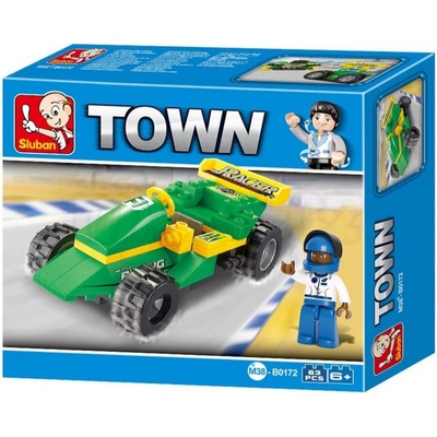 Sluban B0172 Town Závodní auto 63 ks