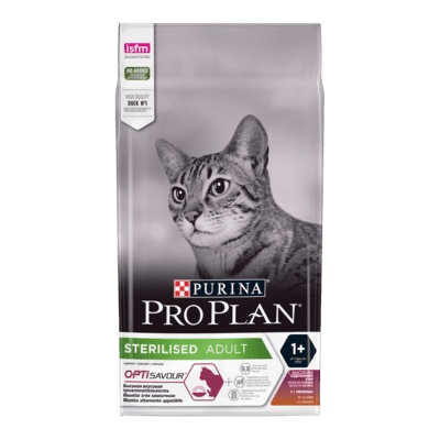 Purina Pro Plan Sterilised Duck за кастрирани котки с патешко/2 разфасовки