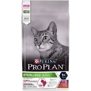 Purina Pro Plan Sterilised Duck за кастрирани котки с патешко/2 разфасовки