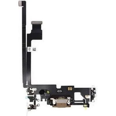 Apple iPhone 12 Pro Max - Nabíjecí Konektor + Flex Kabel (Gold), Gold