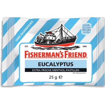 Fisherman's Friend Eucalyptus mentolové pastilky 25 g
