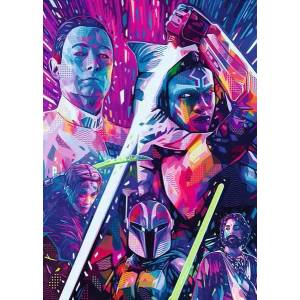Ravensburger - Puzzle Star Wars: The Hyperspace Collection: Ahsoka - 500 piese