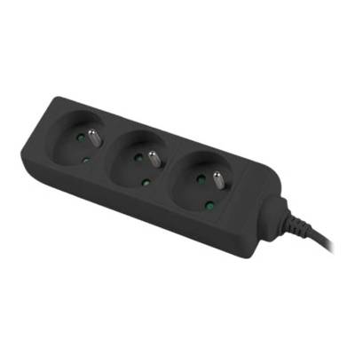 Lanberg черен разпределител 1, 5 м, 3x 230 V (PS0-03E-0150-BK) (PS0-03E-0150-BK)