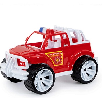 Голям детски джип пожарна 40 см
