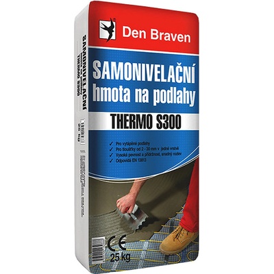 DEN BRAVEN THERMO S300 Samonivelačná hmota na podlahy 25 kg