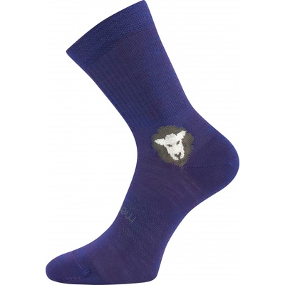 Barefootik ponožky merino fialová