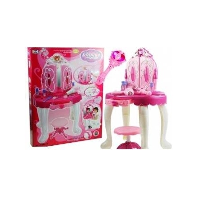 LEAN Toys Dressing Table Light & Sounds Stool Mp3 Input Magic