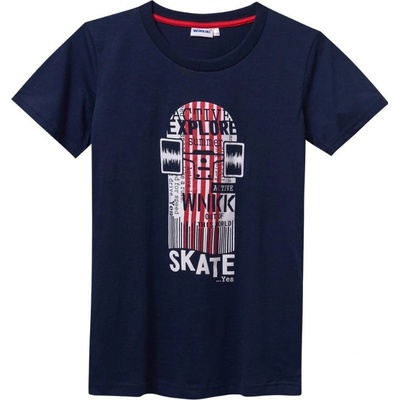 Winkiki Kids Wear Chlapecké tričko Skate - navy