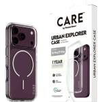 Panzer Калъф PanzerGlass - CARE Urban Explorer, iPhone 18 Pro/17 Pro, прозрачен/бял (5715685043932)