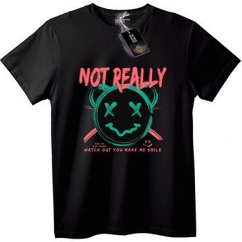NOONEBRAND Тениска Не Съвсем Внимавай - 2XL, White