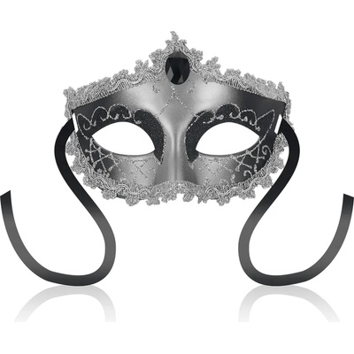 OhMama Masks Black Diamond Eyemask Grey