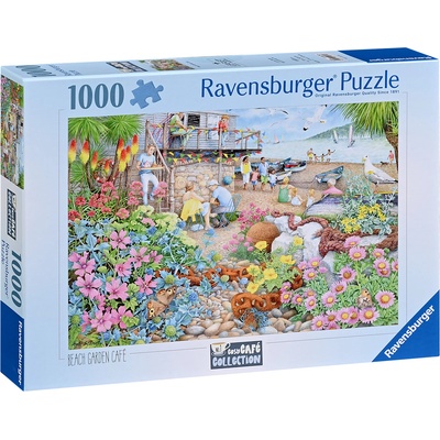 Ravensburger Пъзел Ravensburger от 1000 части - Кафе на плажа (12000282)