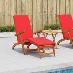 vidaXL Сгъваем и reclining шезлонг 2 бр. Солидно акациево дърво (3415406)