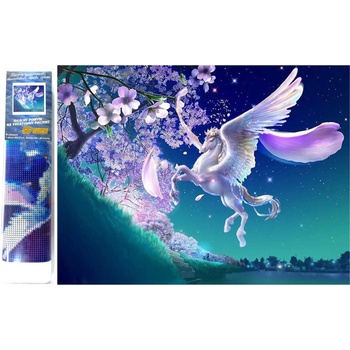 Norimpex - Puzzle Diamant painting: Pegas 30x40cm - 1 - 39 piese