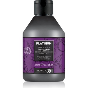 Black Professional Line Platinum No Yellow Shampoo безсулфатен шампоан неутрализиращ жълтеникавите оттенъци 300ml
