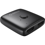 ORICO Двупосочен HDMI превключвател за компютри и монитори - Orico AS2-A1 HDMI Switch Splitter (черен) (ORICO-HS2-A1-BK-EP)