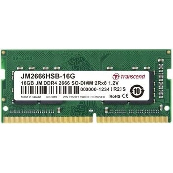 Transcend DDR4 16GB 2666MHz CL19 JM2666HSB-16G