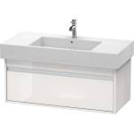 Duravit Ketho - Шкафче за умивалник 41x100x46 см, 1 чекмедже, лъскаво бяло KT669102222 (KT669102222)