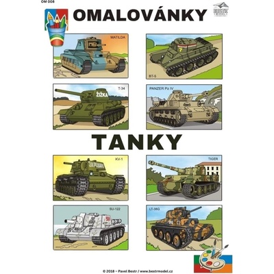 Bestr model Tanky II E-model online ke stažení (PDF) Čeština
