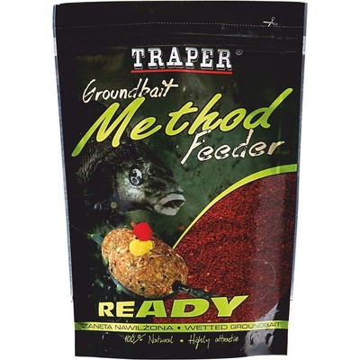 Traper Krmítková Zmes Groundbait Method Feeder Ready Kapor 750g