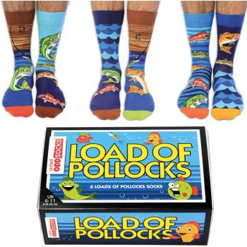 United Odd Socks pánske veselé ponožky POLLOCKS