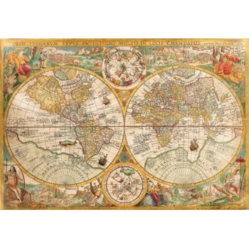 Clementoni - Puzzle Ancient Map - 2 000 piese