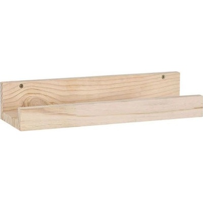 Astigarraga Nástěnná police 40 x 12,5 x 7 cm borovice přírodní EMSP40.99