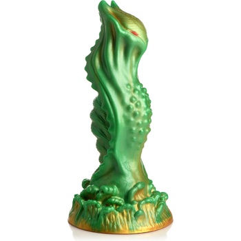Image 1 of Creature Cocks Nebula Alien Silicone Dildo Green