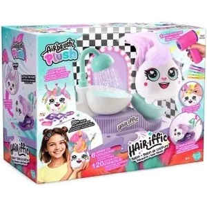 Kensho Airbrush Plush: Style 4 Ever - Hairiffic Фризьорски салон с плюшена фигура