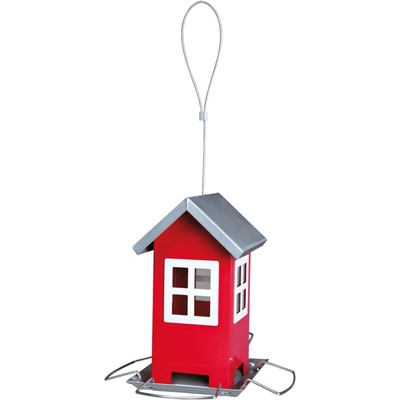 TRIXIE Кормушка TRIXIE Bird Feeder червена 1000 мл 20 см