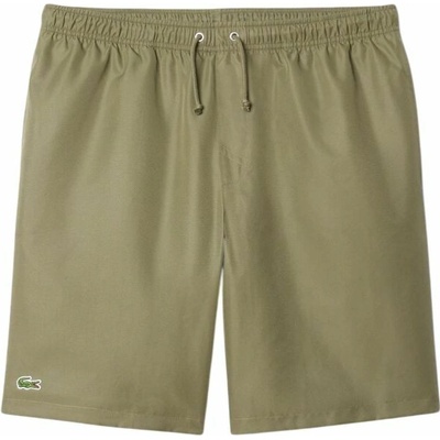 Lacoste Lightweight Diamond Taffeta Sport khaki green Zelený