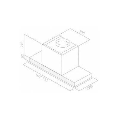 Pelican Hood Elica Hidden IX/A/90