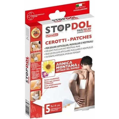 STOPDOL NAPLAST S ARNIKOU 5 KS