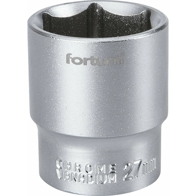 Kľúč nástrčný, 27mm, 1/2”, FORTUM