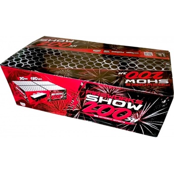 Kompakt 200ran 30mm ohňostroj 200