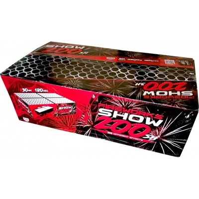 Kompakt 200ran 30mm ohňostroj 200