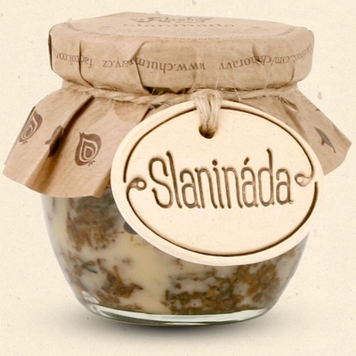 Chuť Moravy slanináda 180 g – Zboží Mobilmania