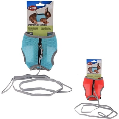Postroj VESTA s vodítkom pre zakrslého králika 25-32cm/1,2mm