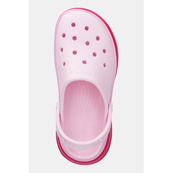 Crocs Чехли Crocs Classic Stacked Clog в розово с платформа 211355 (211355.6ZQ)