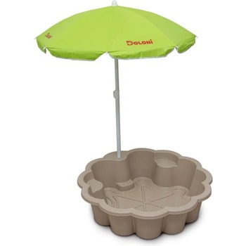 Doloni Долони Пясъчник цвете със слънчобран Еко бежово