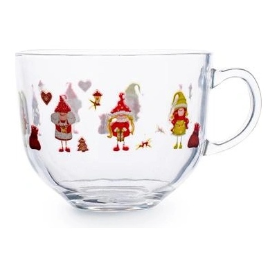 TORO Skleněný hrnček elfíci 400 ml