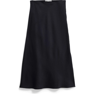 Armedangels Дамска пола ARMEDANGELS Women's Lenovaa Satin Slip-Skirt - Black - размер XL (113-1246-0115)