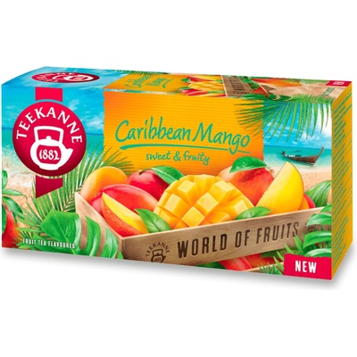 Teekanne Ovocný čaj Carribbean Mango 20 x 2,25 g