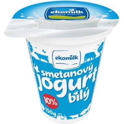 Ekomilk Jogurt bílý smetanový 150 g