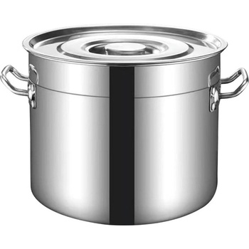 Rosberg Казан с капак Rosberg R51211C50S, 56.5 л, 50х29 см, Инокс (R51211C50S)