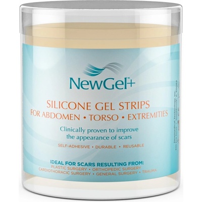 New Gel+ Silikónová náplasť na brucho béžová 1 ks