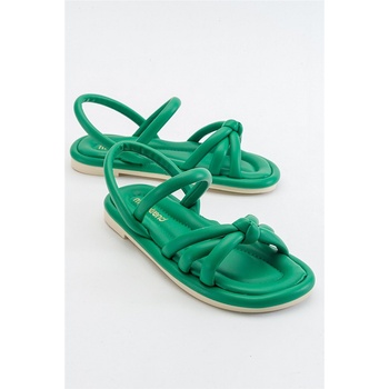 Moda Trend Дамски ежедневни сандали - Зелени #371291 (371291_Зелен)