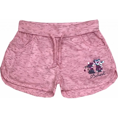 Kugo dívčí kraťasy světle růžová